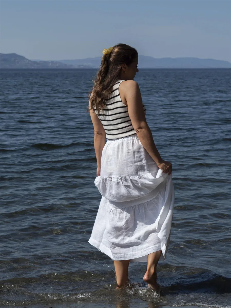 Getia PW Skirt Hvit - Image 5