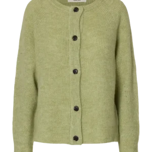 Lulu LS Knit Short Cardigan Mint