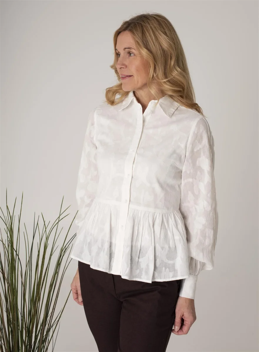 Jari LS Shirt Hvit - Image 9