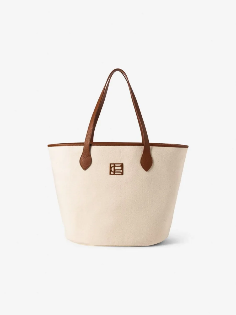 Canvas Tote Bag Brun - Image 4