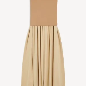 MARCIELLA Kjole Beige
