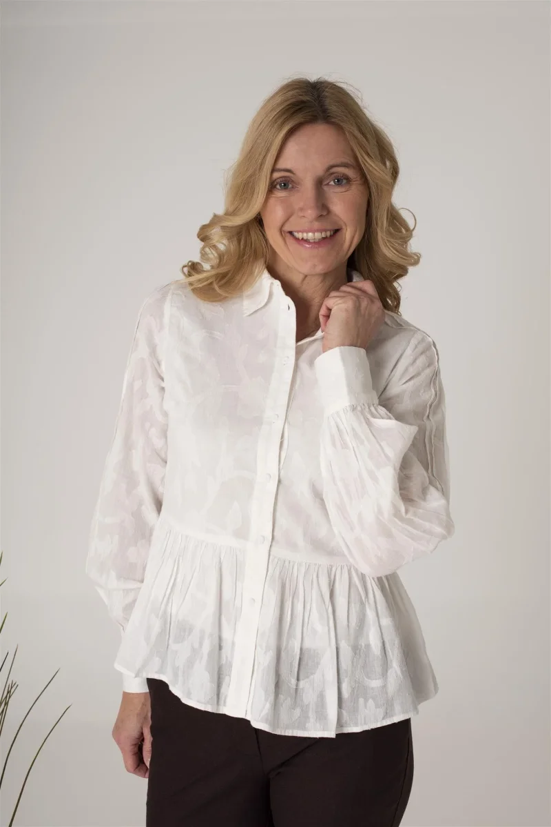 Jari LS Shirt Hvit - Image 4