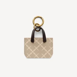 ADA CHARM Nøkkelring Beige