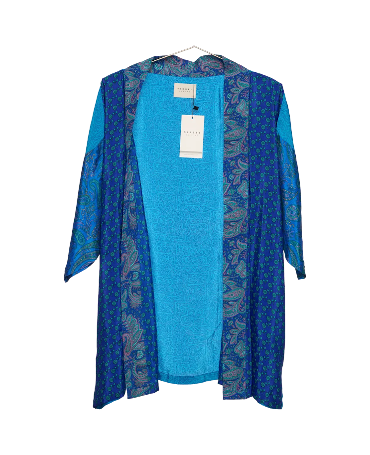 Lotus Short Kimono i silke fra Sissel Edelbo | 105 - Image 2