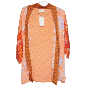 Lotus Short Kimono i silke fra Sissel Edelbo | 97
