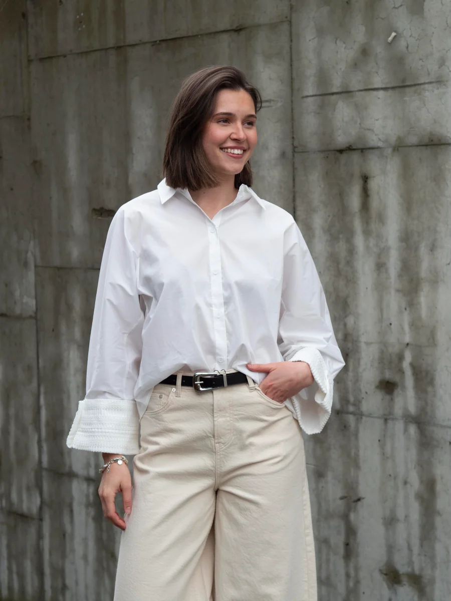 Atari Lace Shirt Hvit