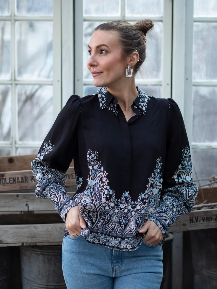 Birma Ls Shirt Mønster