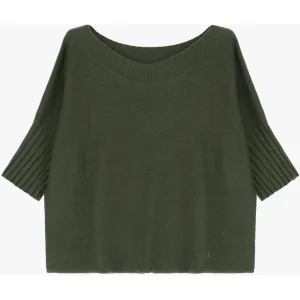 Please Boatneck Oliva Sweater