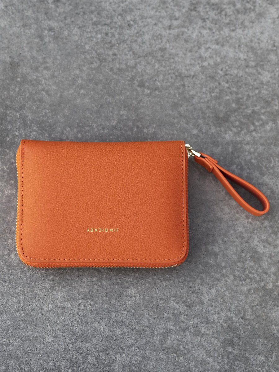 Small Zip Wallet Orange Oransje - Image 2