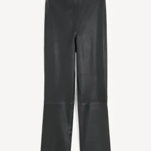 FLORENTINA Cropped skinnbukser Svart