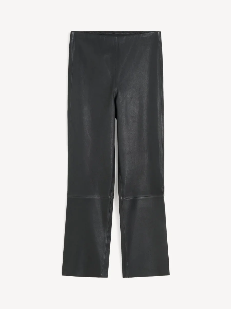 FLORENTINA Cropped skinnbukser Svart - Image 2
