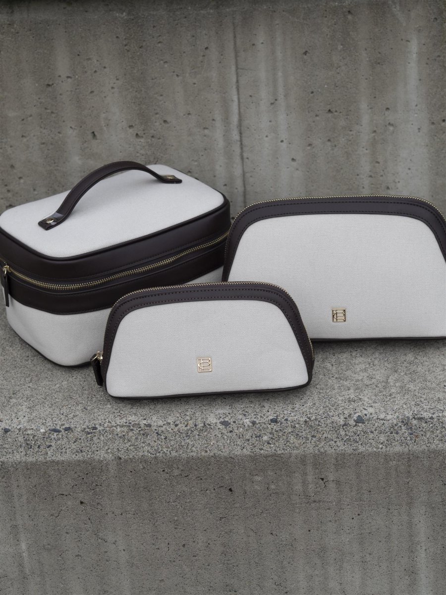 Cosmetic Pouch Large Off-White - Image 4