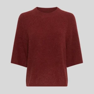 Milania Hope Pullover Burgunder