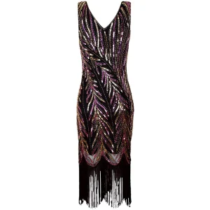 Crazy Year Aftenkjole charleston plus size